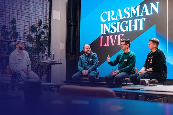 Kuva Crasman Insight Live -tapahtumasta